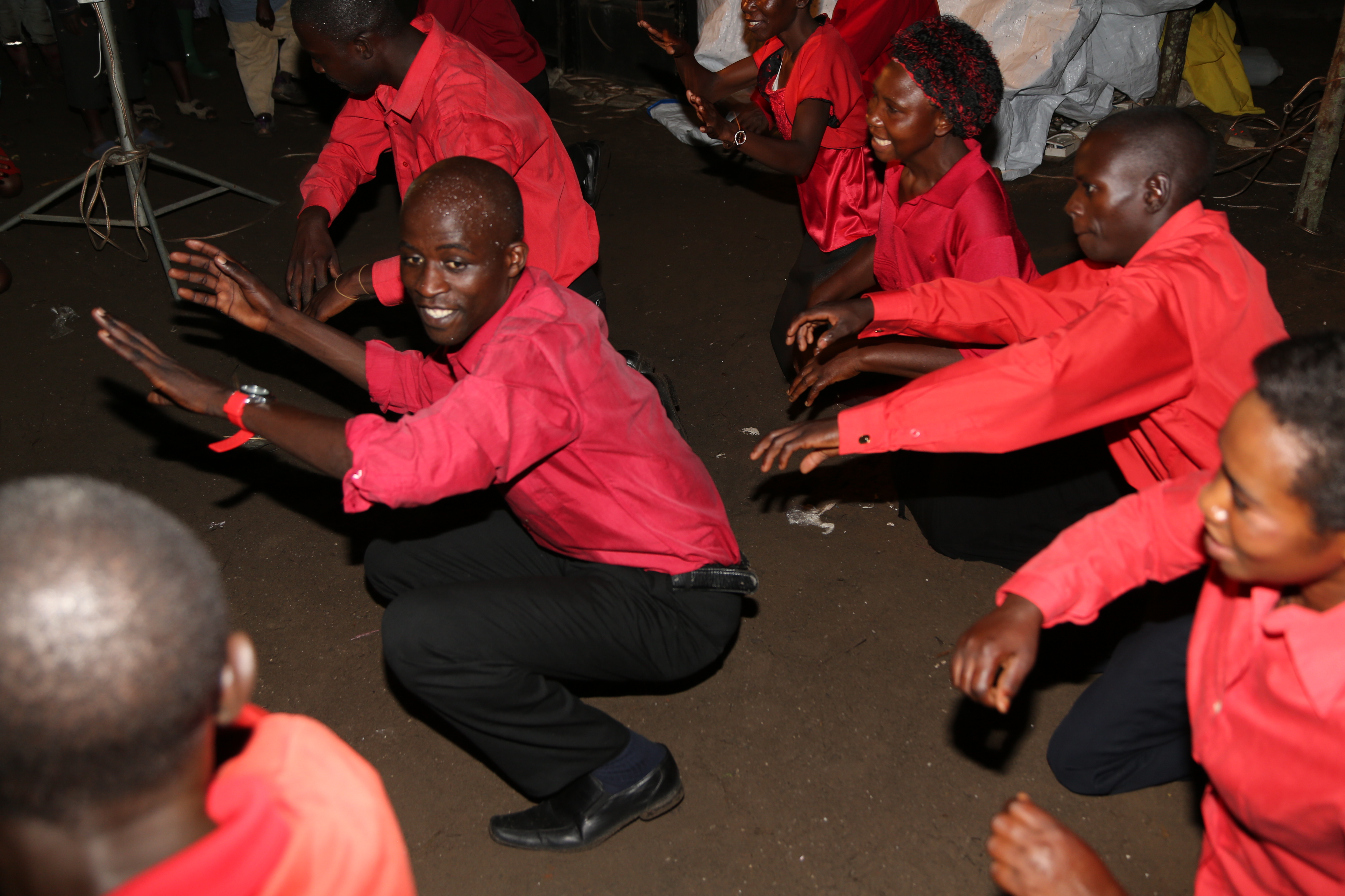 NIGHT PRAISE AT THE MEDICAL CAMP