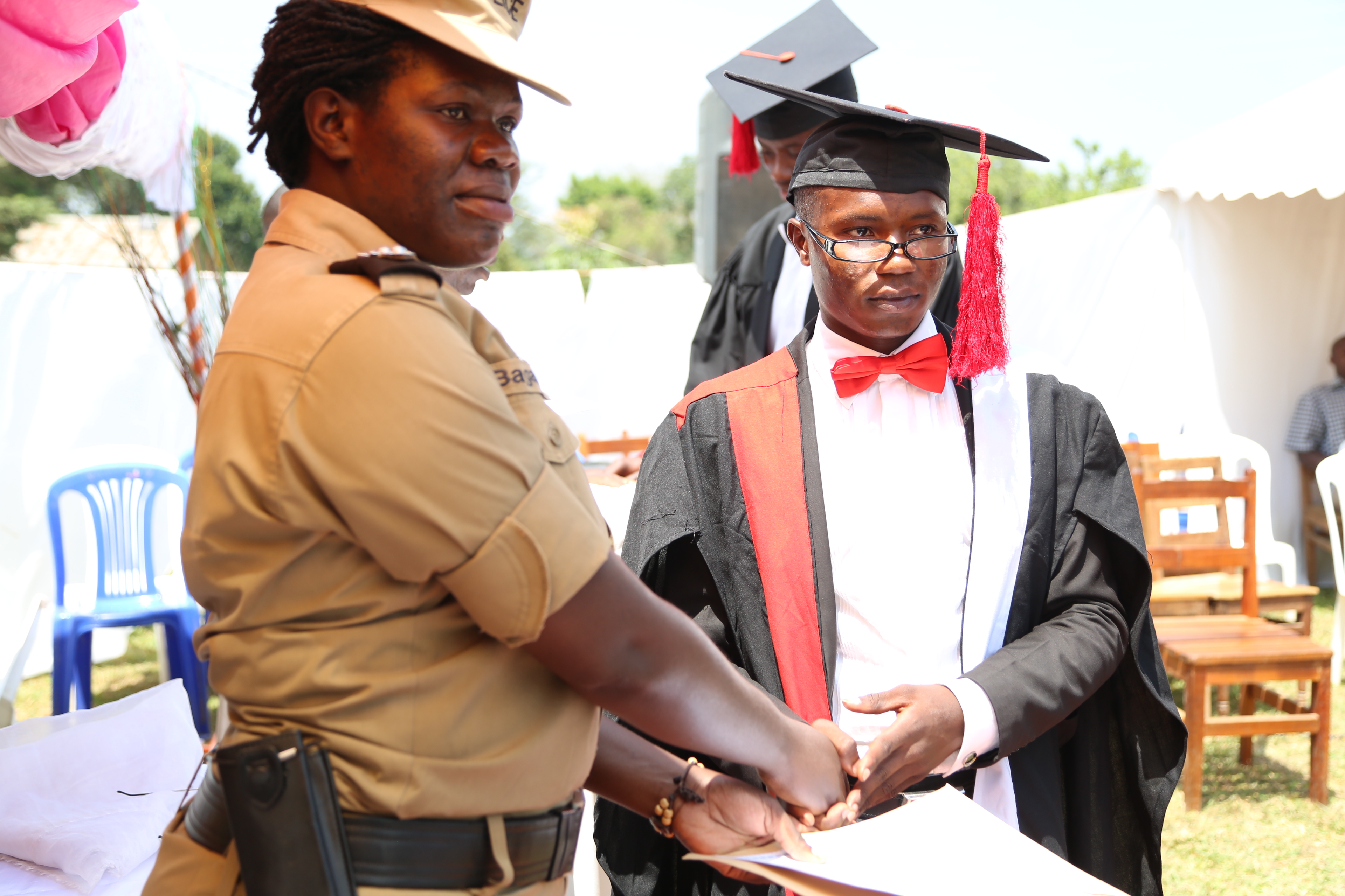 CHIMAMM BENEFICIARIES ON HIS GRADUATION DAY